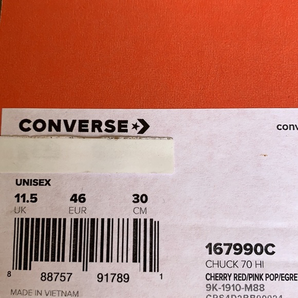 CONVERSE CHUCK 70 HI MENS - Picture 16 of 16